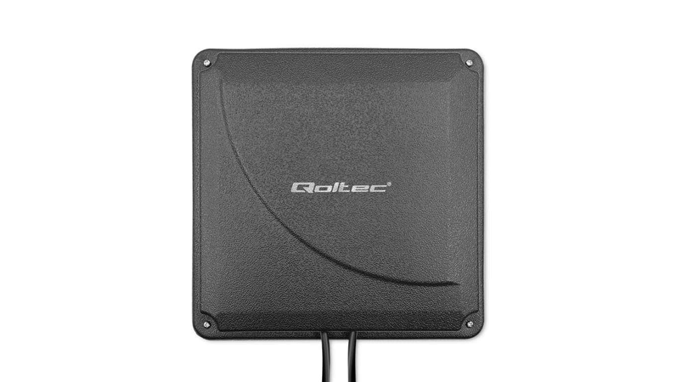 Qoltec Antena 4G LTE DUAL MIMO booster 35 dBi 50W 2x SMA męski