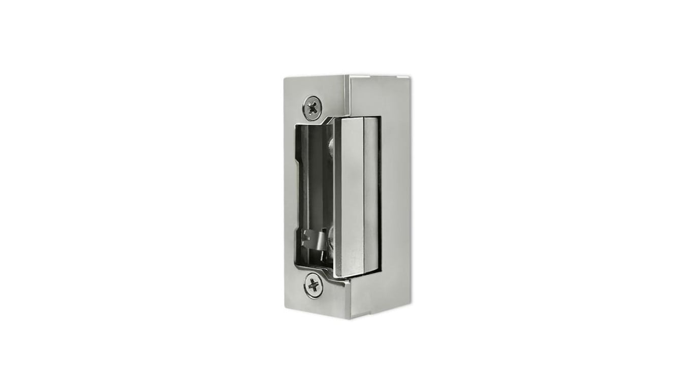 Qoltec Elektrozaczep symetryczny rygiel 12V Stal nierdzewna
