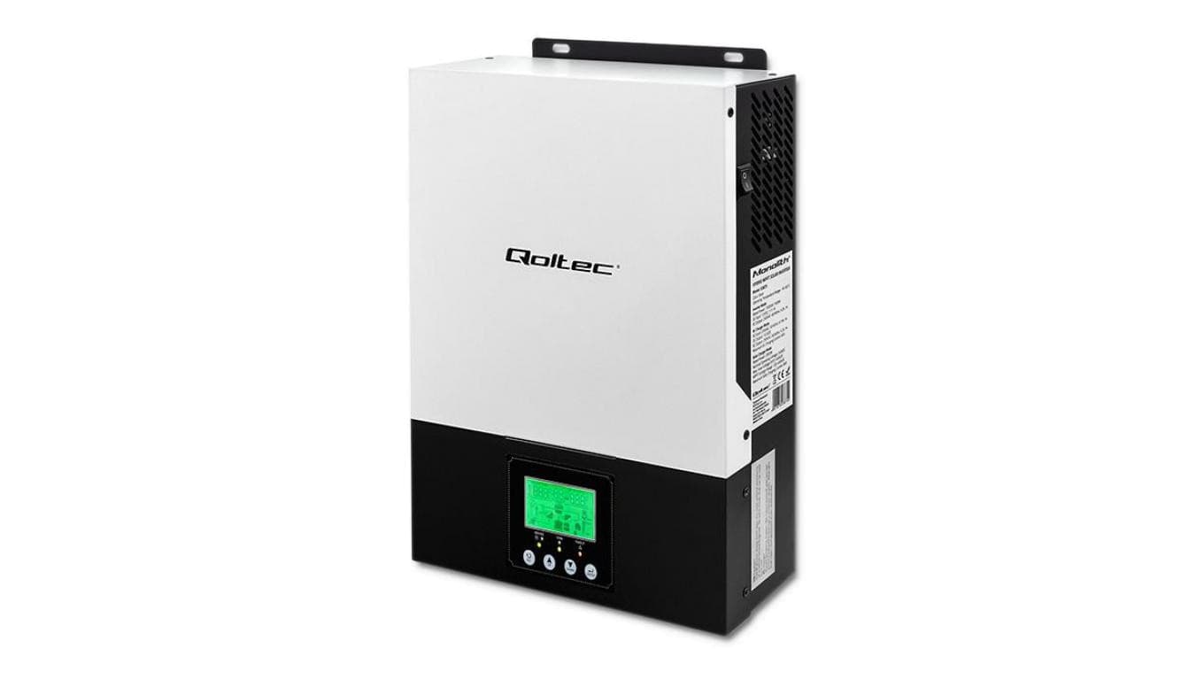 Inwerter hybrydowy Off-Grid Qoltec 3KVA 2.4kW 80A MPPT Sinus