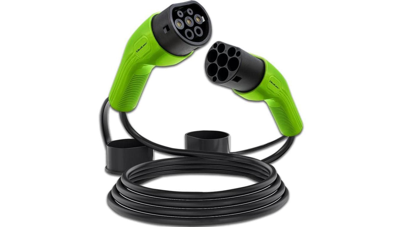 Qoltec Kabel EV Typ 2 do ładowania samochodu 22kW 32A 5m