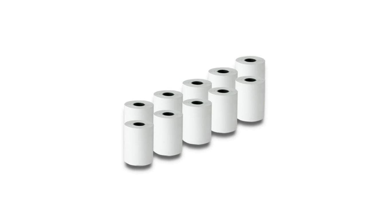 Qoltec Rolka termiczna 57 x 20 55g/m2 10szt. BPA free