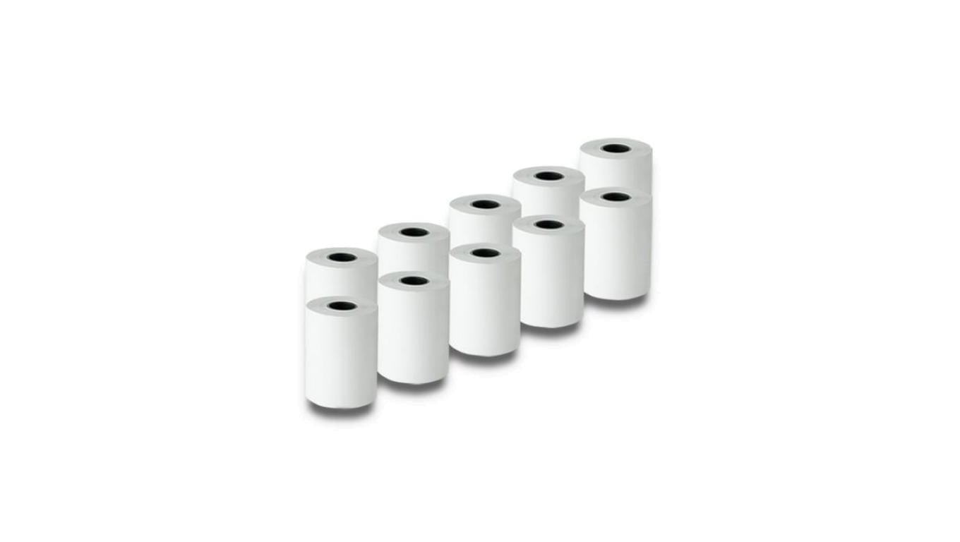 Qoltec Rolka termiczna 57 x 20 55g/m2 10szt. BPA free