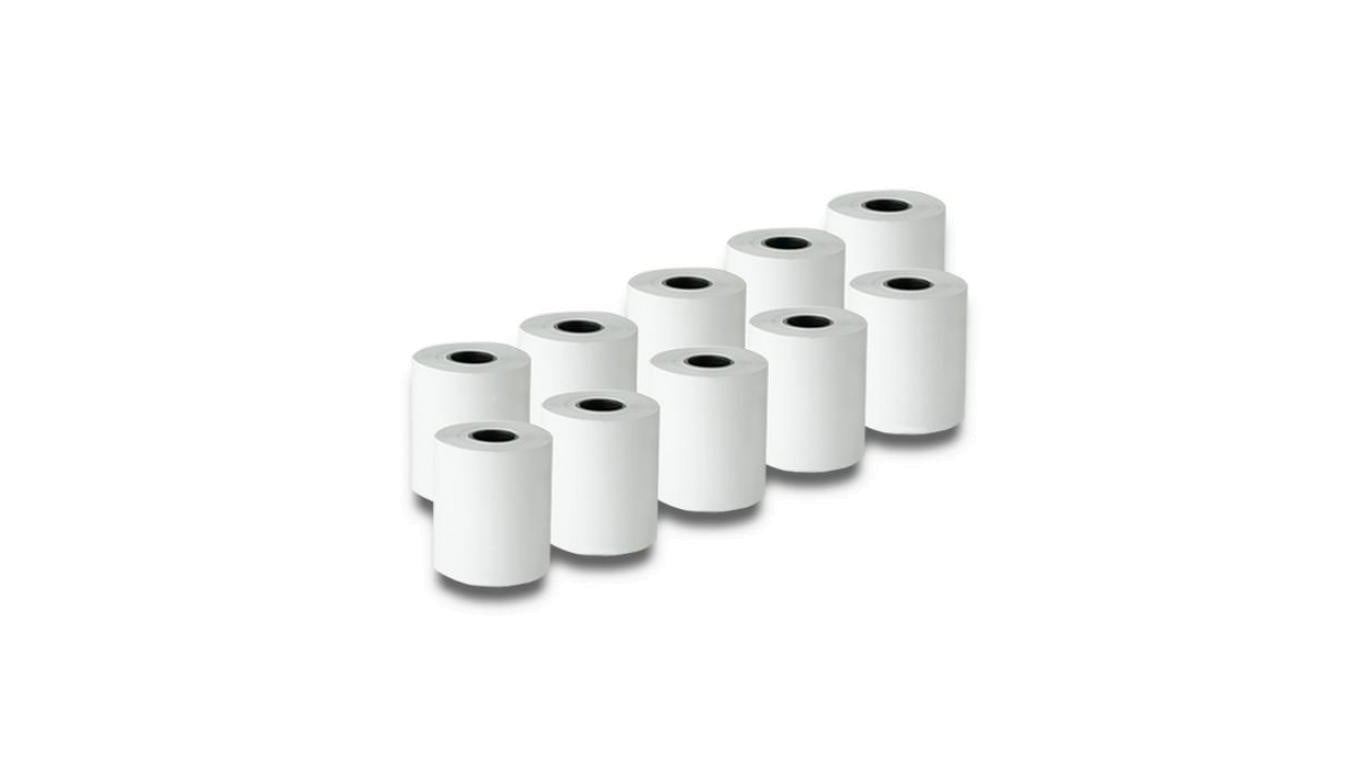 Qoltec Rolka termiczna 57 x 30 55g/m2 10szt. BPA free