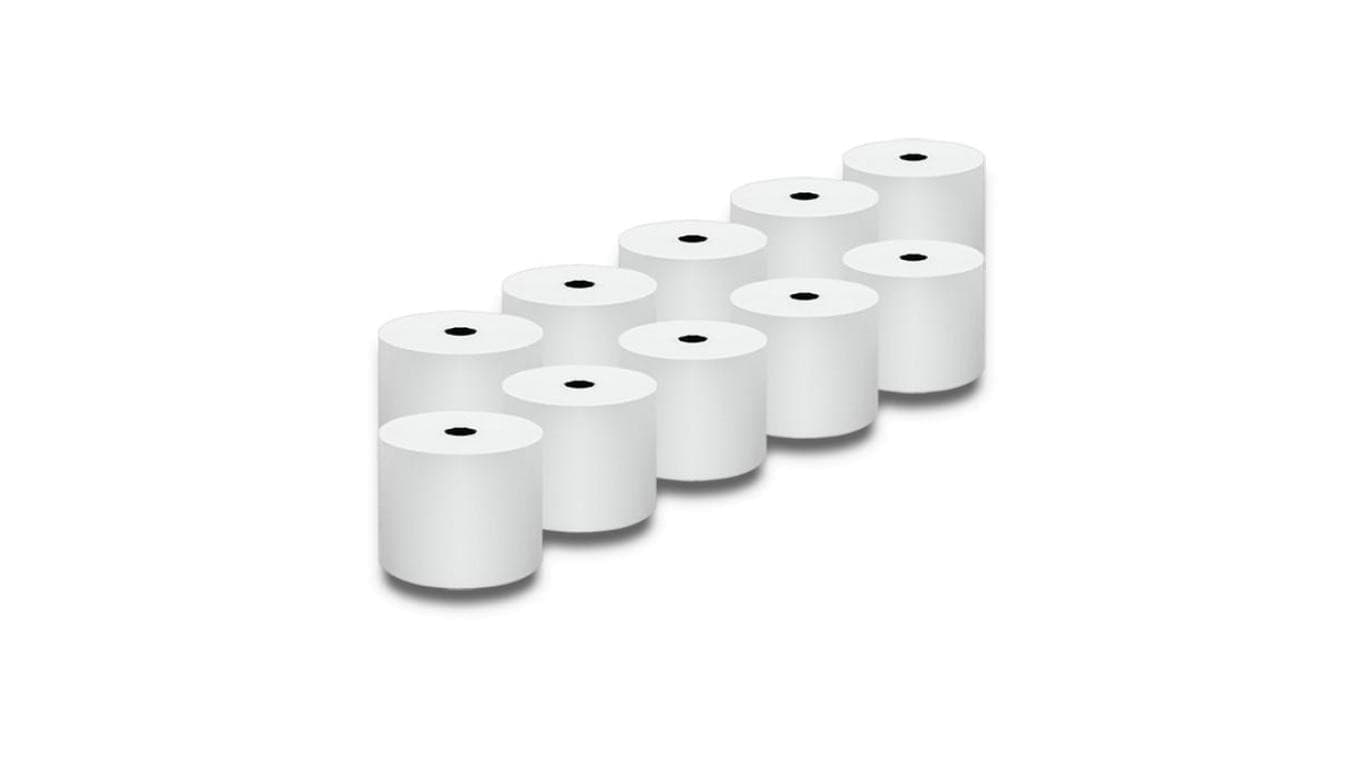 Qoltec Rolka termiczna 57 x 60 55g/m2 10szt. BPA free