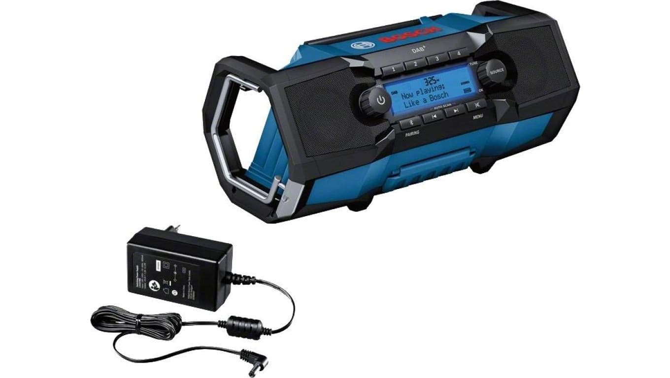 RADIO AKUMULATOROWE GPB 18V-2 SC DAB+/FM 0*AH