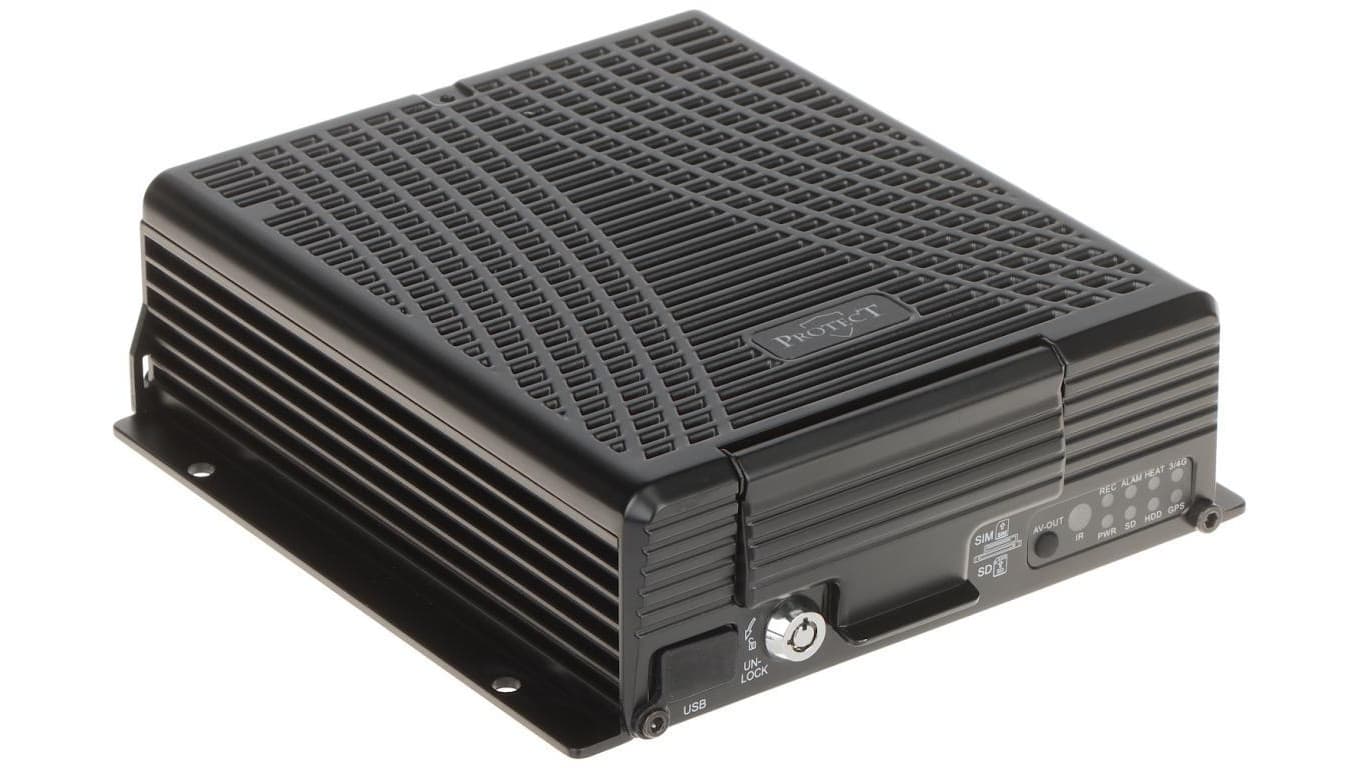 REJESTRATOR MOBILNY AHD, PAL, IP PROTECT-218 4 KANAŁY