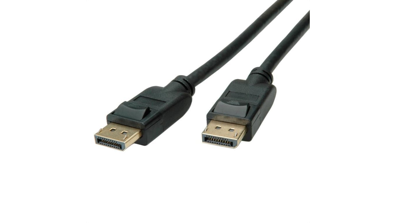 ROLINE Kabel DisplayPort, DP v1.3/v1.4, M/M, czarny, 1 m