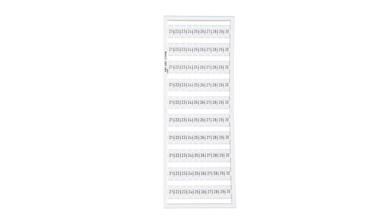 Ramka z oznacznikami 10x 21-30 209-504 /5szt./