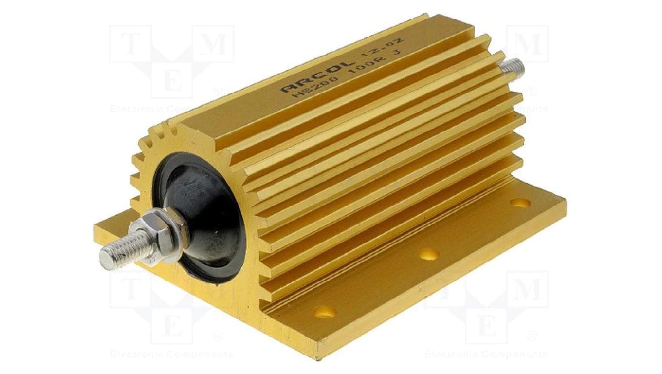 Rezystor: drutowy z radiatorem przykręcany 68 200W 1