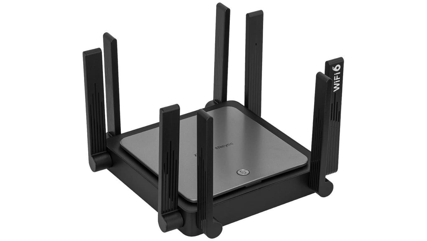 Router Wi-Fi 6 RG-EW3200GXPRO Wi-Fi 6, 2,4GHz, 5GHz 800 Mb/s + 2402 Mb/s