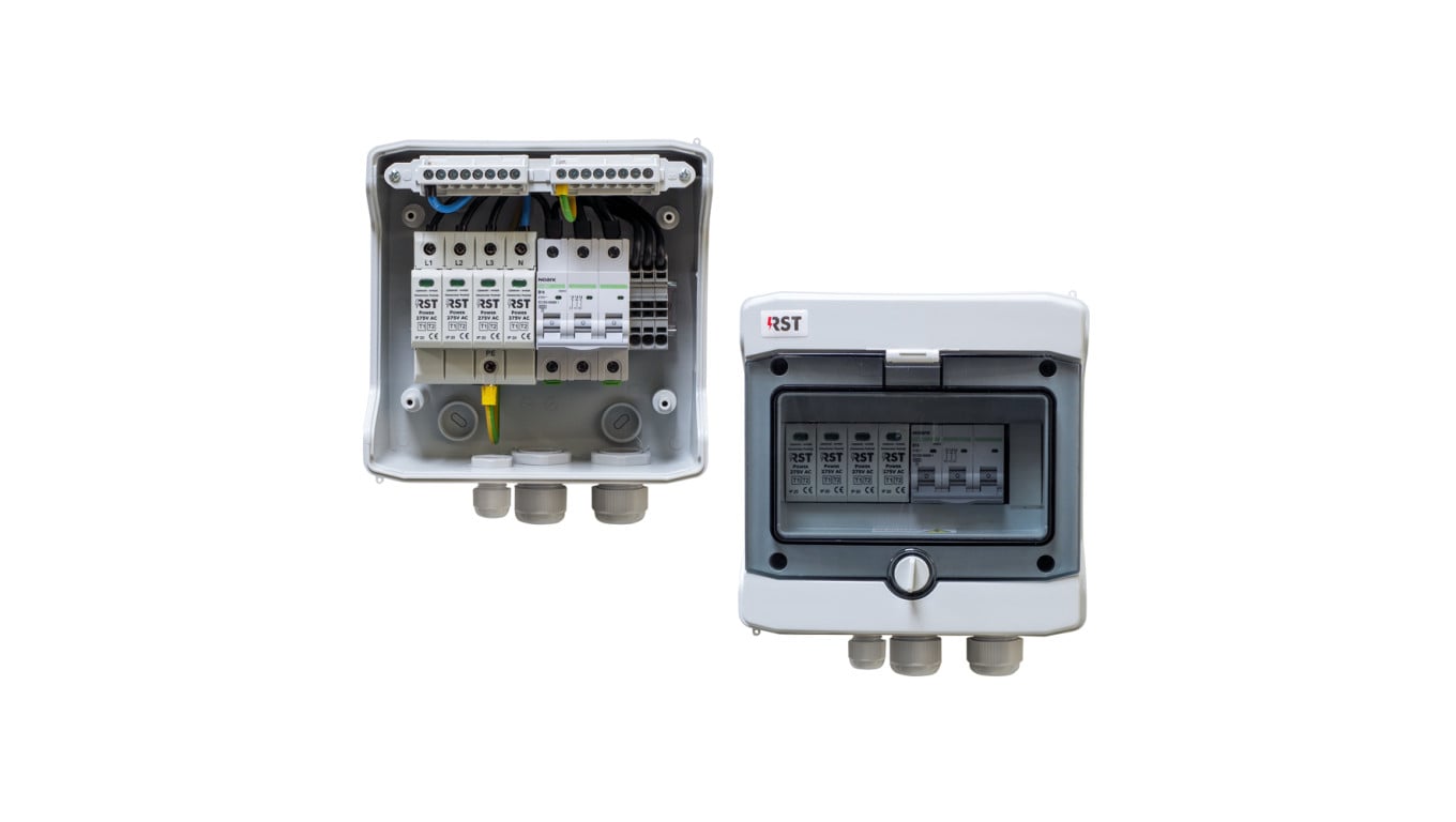 Rozdzielnica PV RST AC-710 3F, SPD-T1+2, B10A