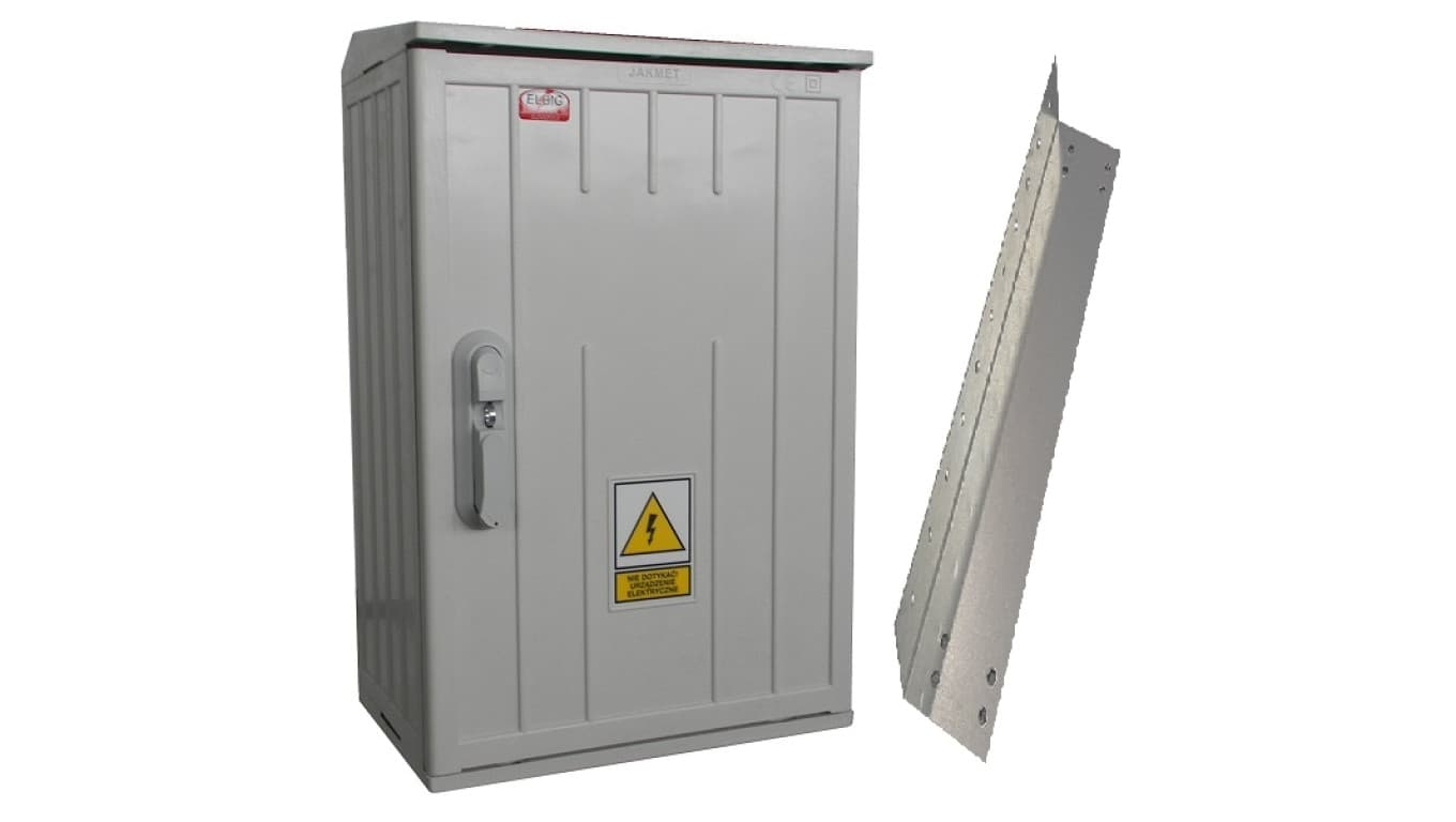 Rozdzielnica elektryczna, obudowa termoutwardzalna z kątownikami typ OZ 40x60 96-324