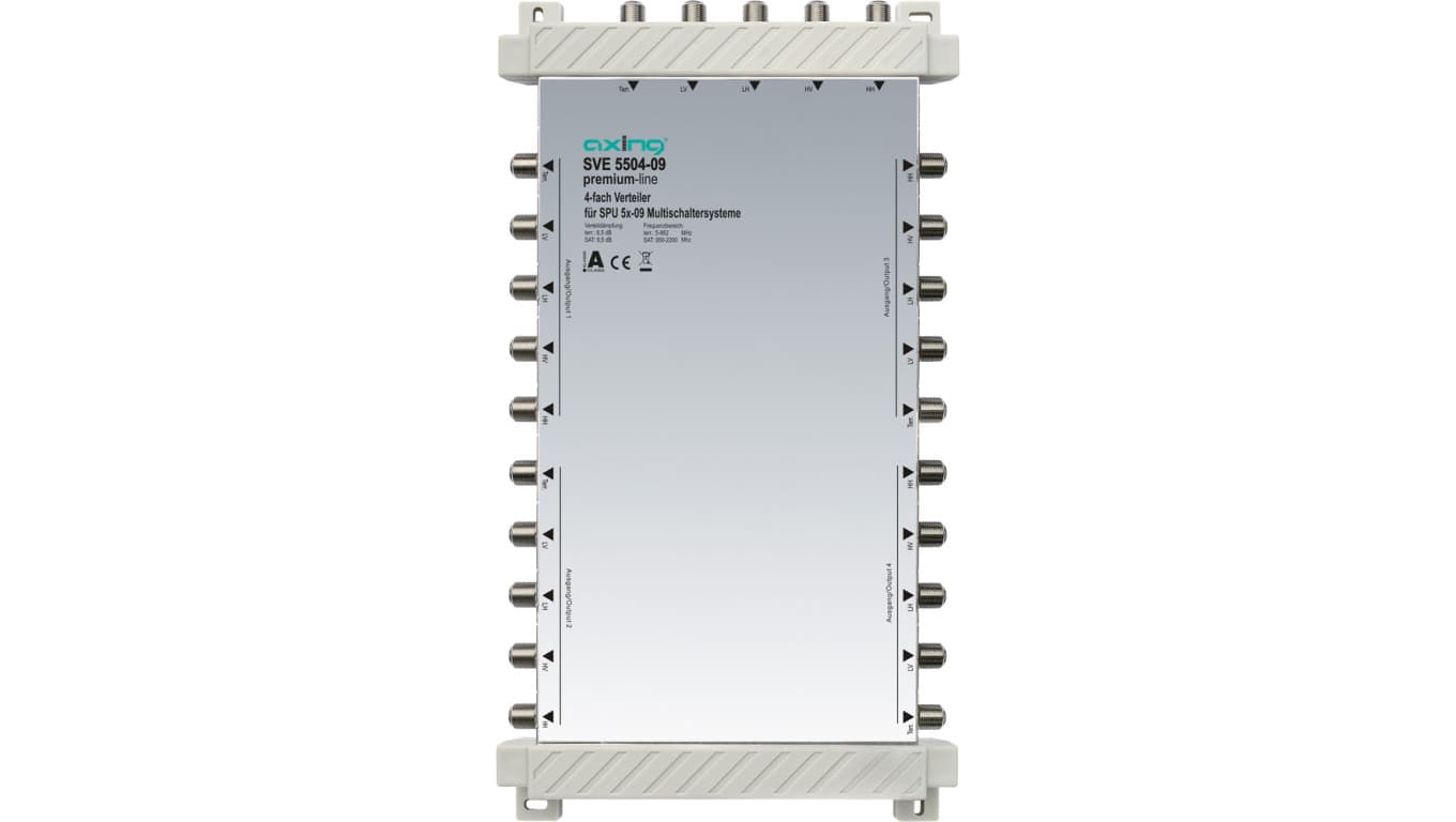 Rozgałęźnik 4-krotny do multiswitchy SPU 5xx-09 SVE 5504-09