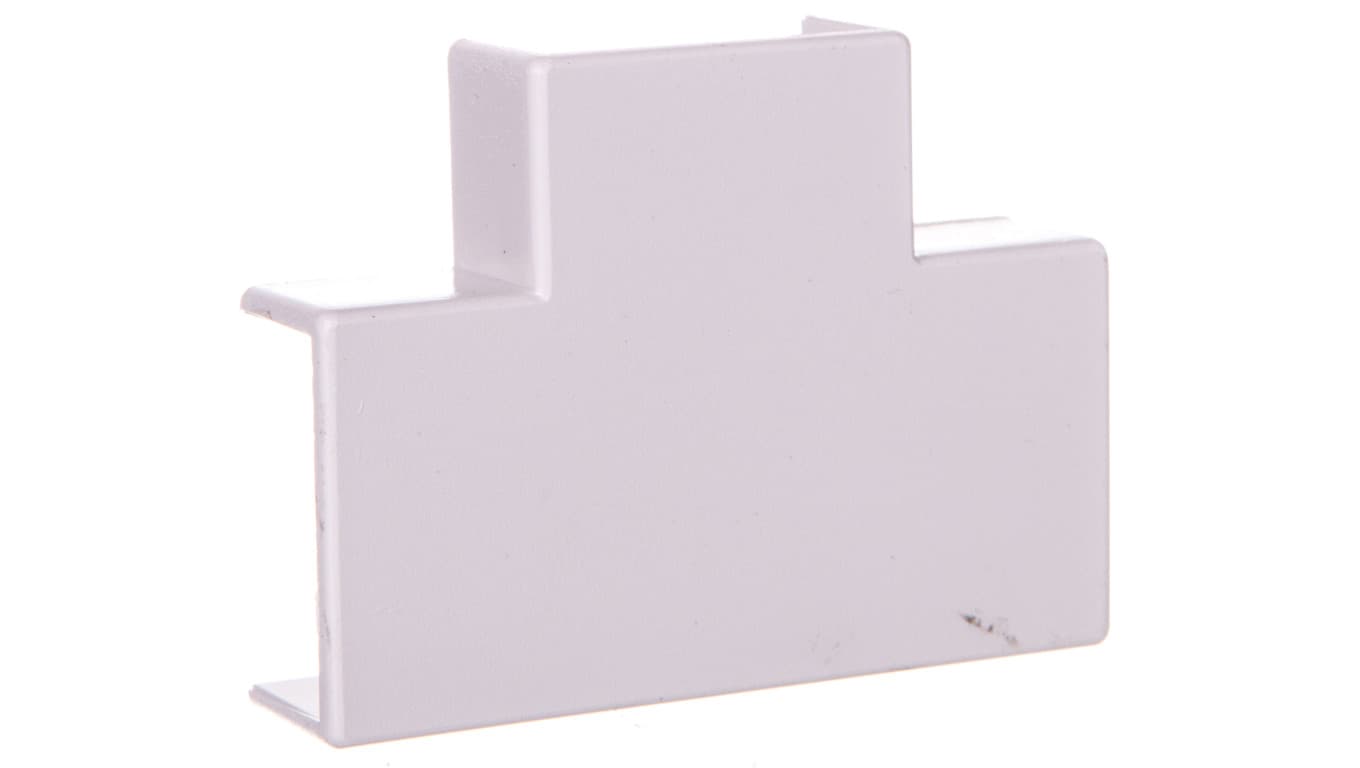 Rozgałęźnik do korytek kablowych typu T 22x10 biały /2szt/ ECT2210B