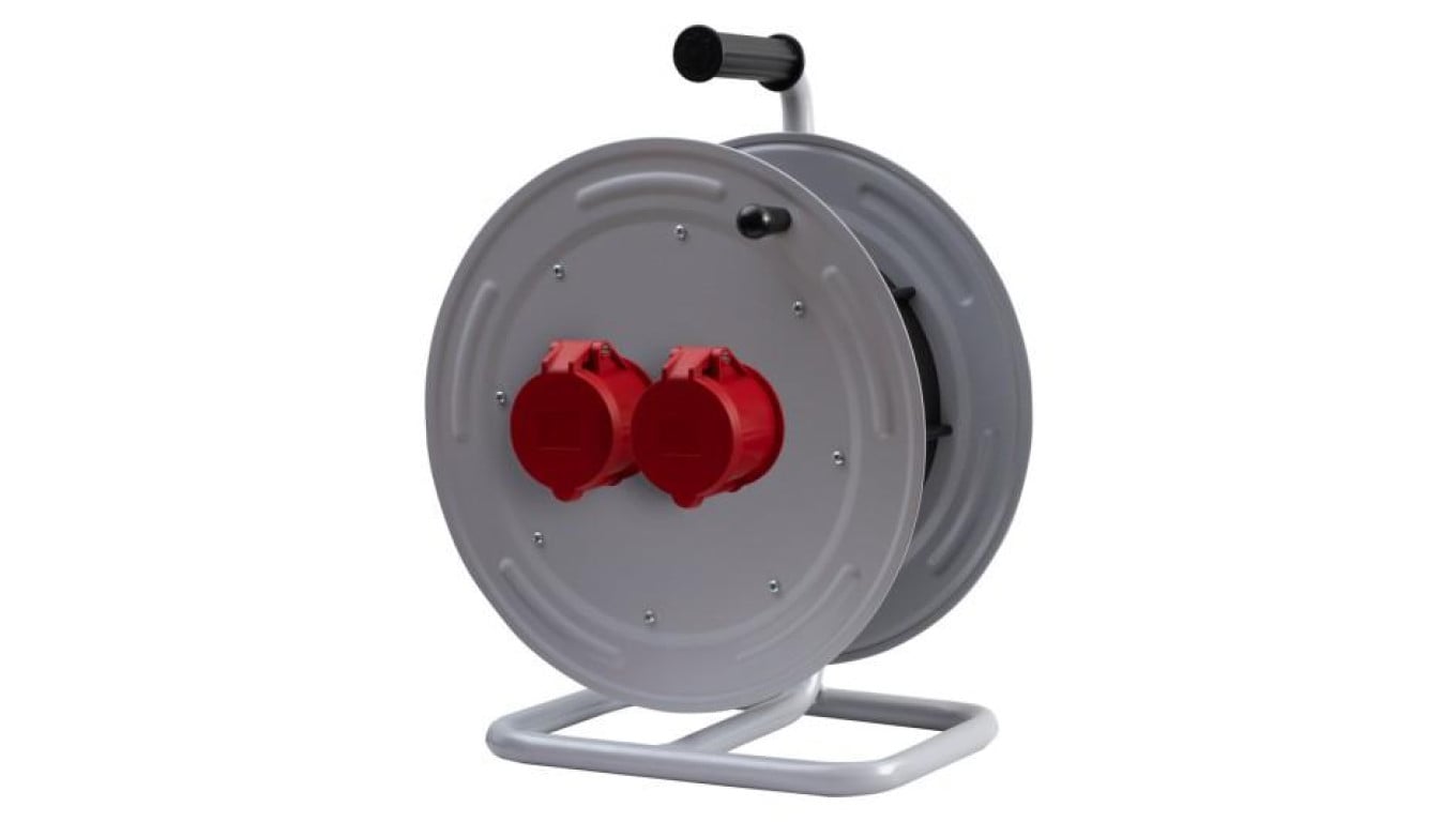 Rozgałęźnik na bębnie metalowym MAKARA-370 2x32A 5p IP44