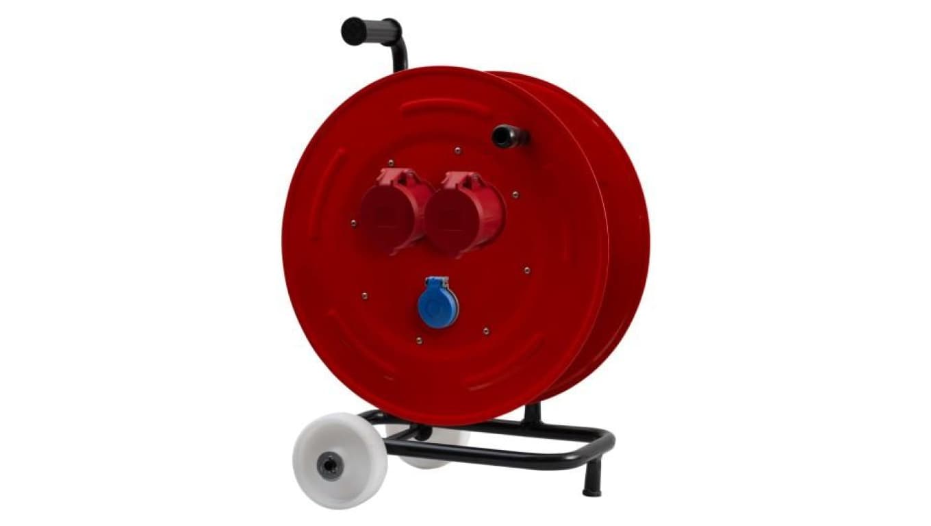 Rozgałęźnik na bębnie metalowym MAKARA-460 NK 2x32A 5p, 230V IP44
