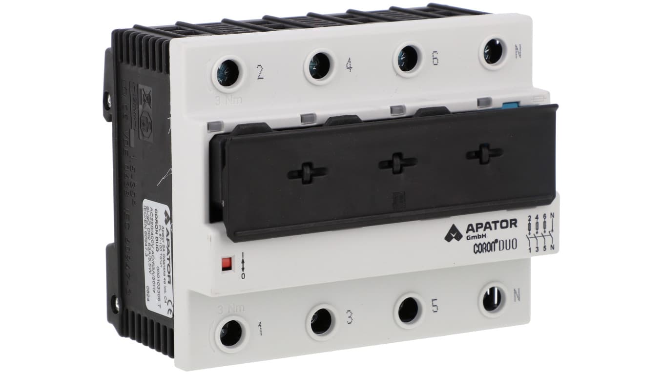 Rozłącznik bezpiecznikowy 3P+N 63A 500V AC CORON DUO 0000103306T