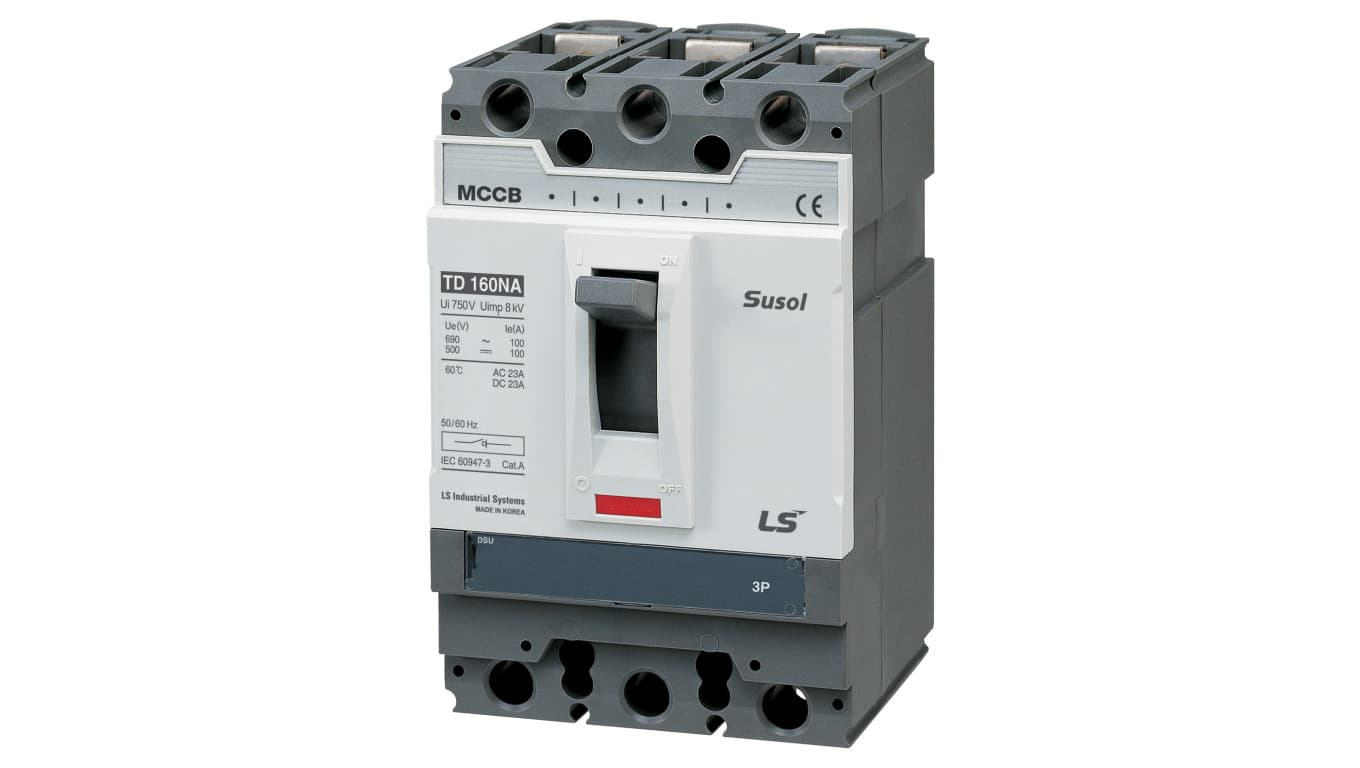Rozłącznik kompaktowy serii TD 3P serii DSU 160A 42kA TD160N DSU 160A 3P