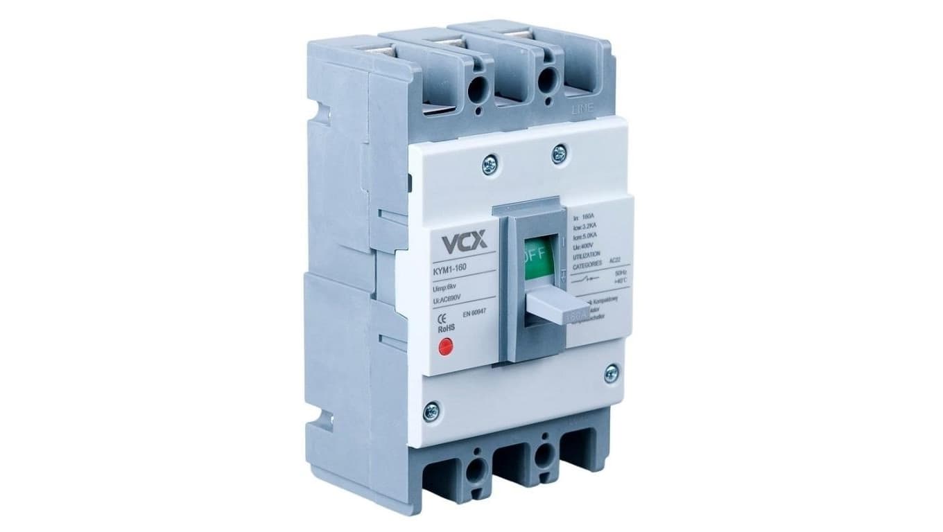 Rozłącznik wyłącznik kompaktowy 3P 250A KYM VCX