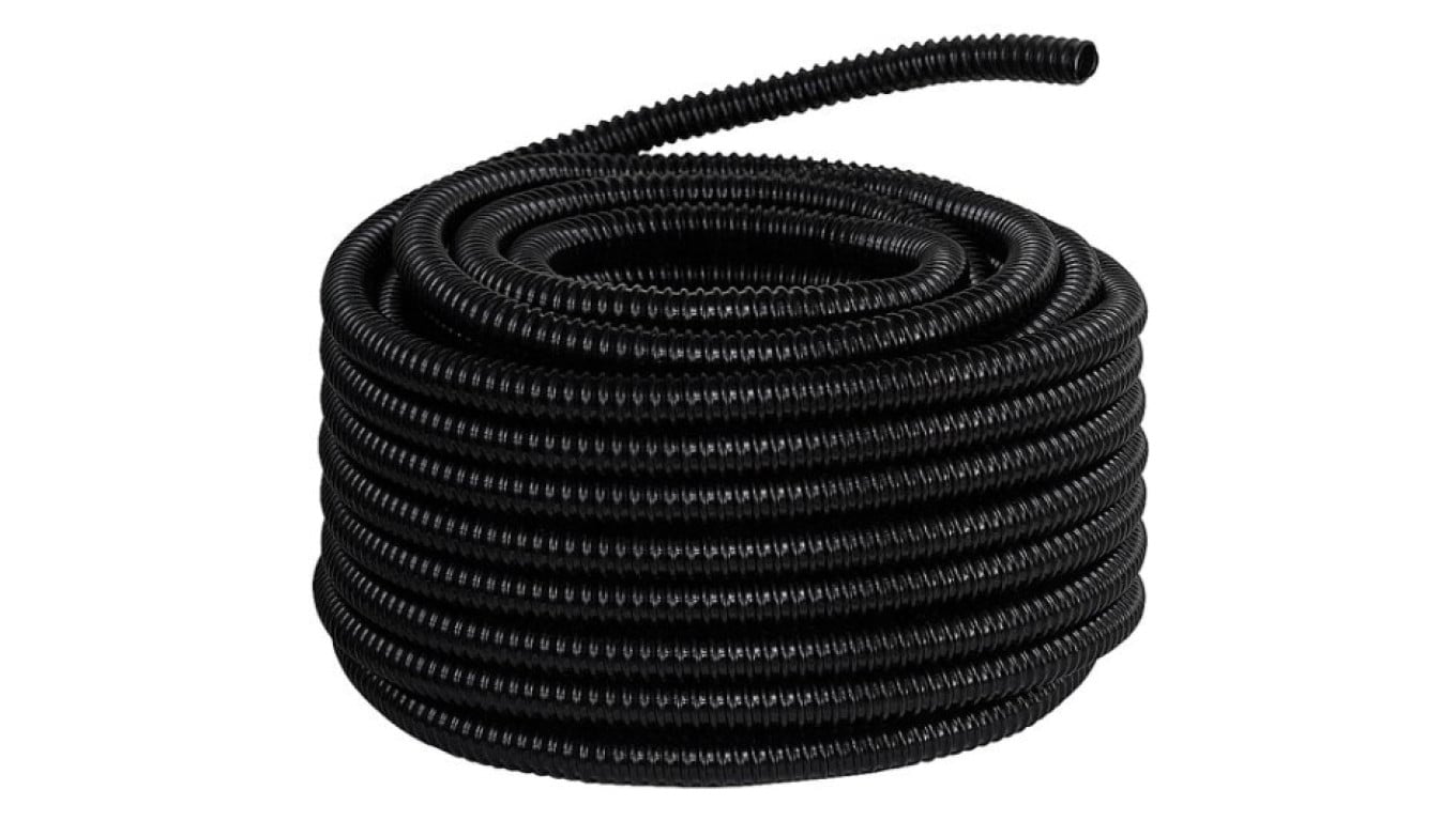 Rura spiralna elastyczna GUS czarna 12mm op. 30mb