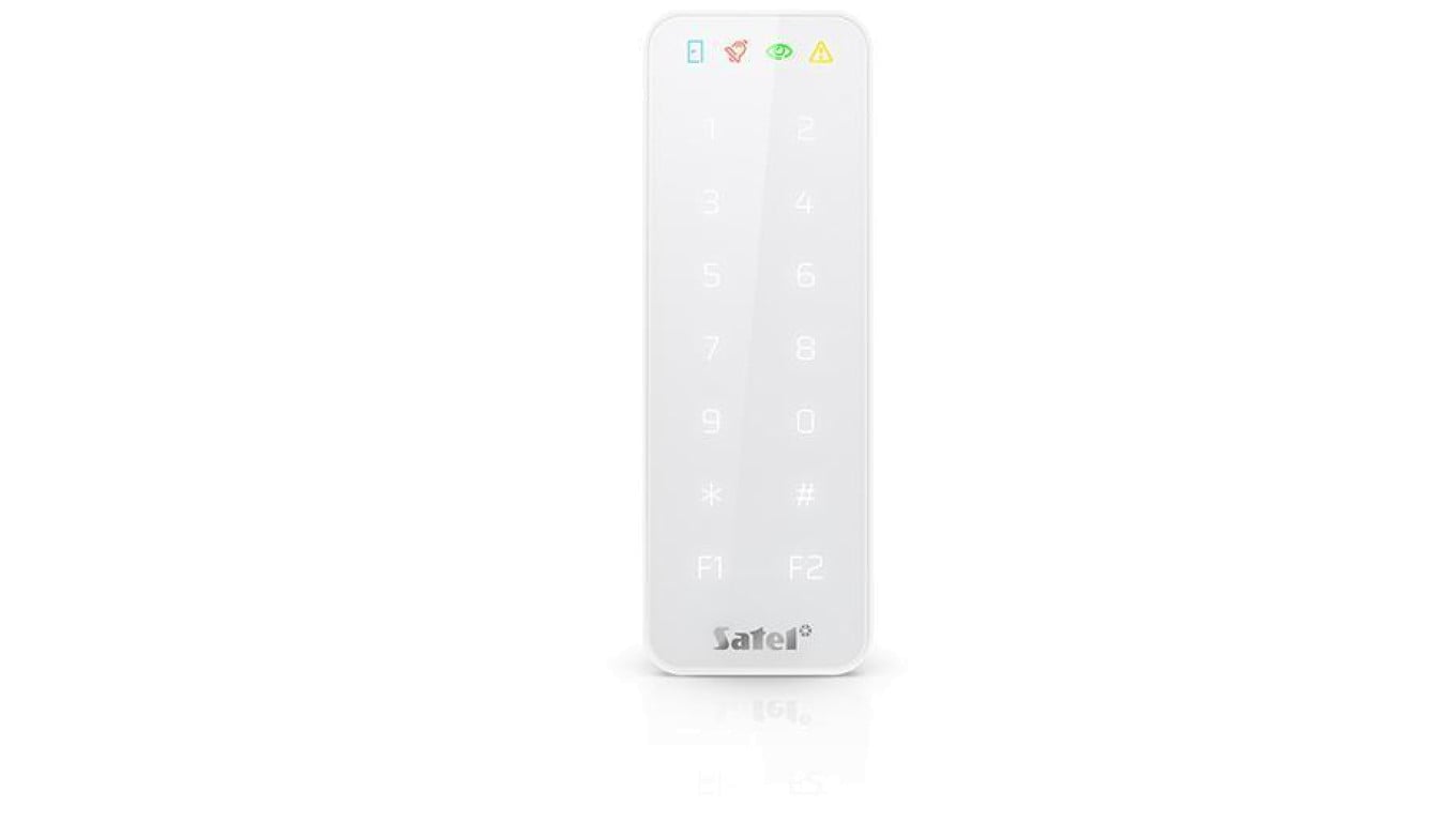 SATEL Klawiatura z czytnikiem kart zbliżeniowych SO-MF5-W bialy