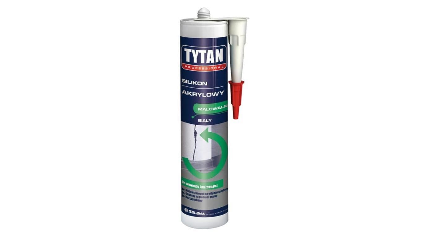 SILIKON AKRYLOWY 280ML BIAŁY