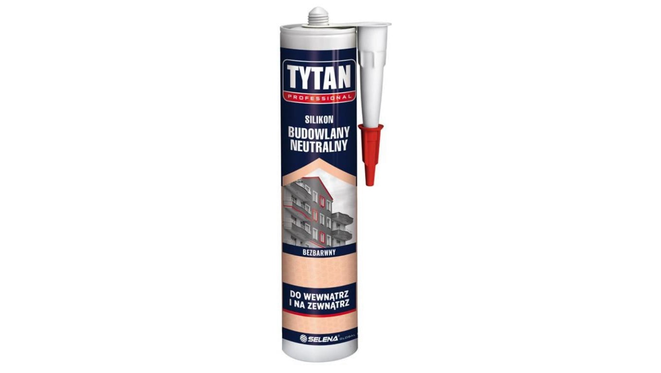 SILIKON NEUTRALNY BUDOWLANY TYTAN 280ML BEZBARWNY