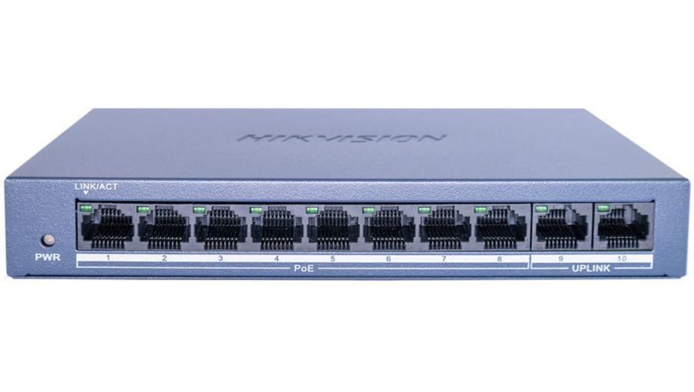 SWITCH HIKVISION DS-XS0110-P/Polish