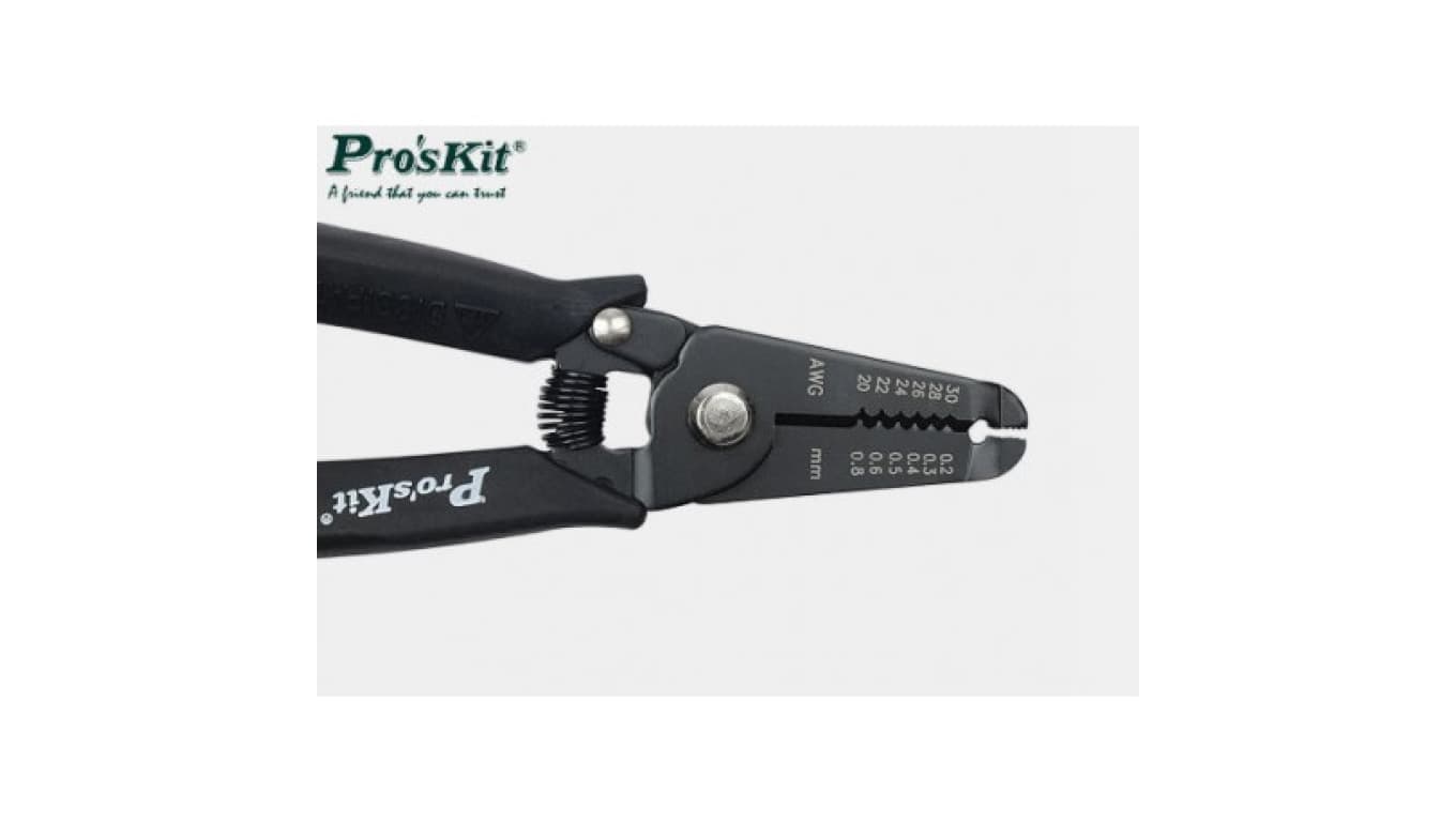 Ściągacz izolacji 156mm AWG 20, 18, 16, 14, 12, 10 1PK-3002E