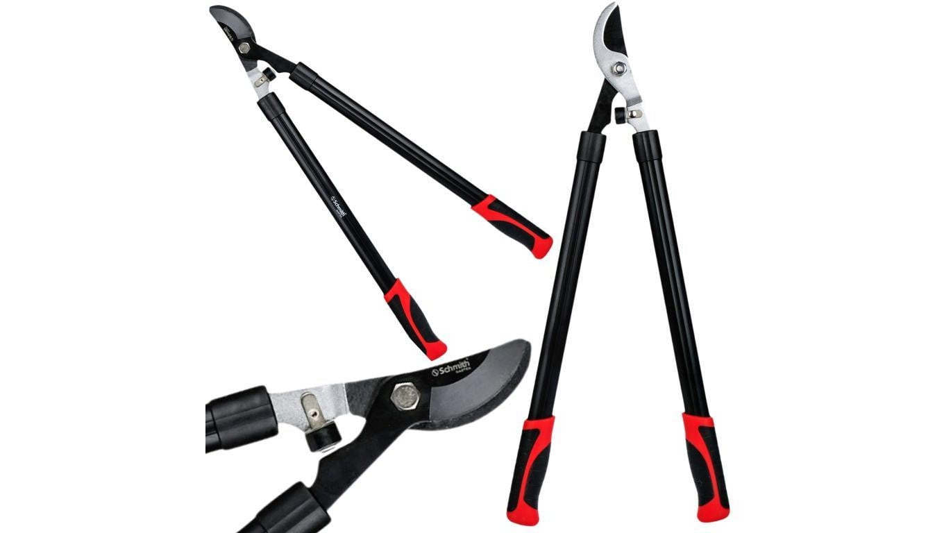 Sekator ogrodowy nożycowy nożyce do gałęzi 670mm dwuręczny Schmith