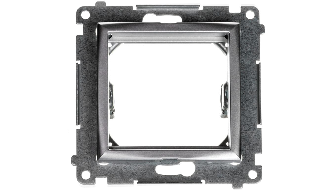 Simon 54 Adapter (przejściówka) na osprzęt standardu 45 × 45 mm srebrny (met.) DA45.01/43