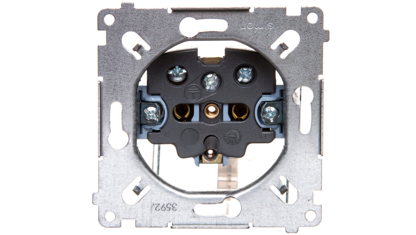 Simon 54 Gniazdo pojedyncze z/u mechanizm 16A 250V SGZ1M