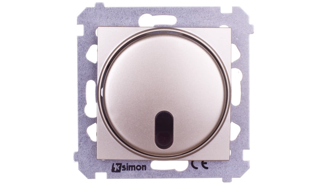 Simon 54 Ściemiacz zdalnie sterowany 20-500W złoty mat DS13T.01/44