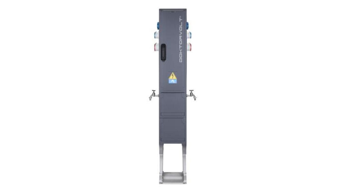 Słupek dystrybucyjny CV-CAMP 2x(2x230V, 1x16A 400V, 1x230V/3p) DV 2209
