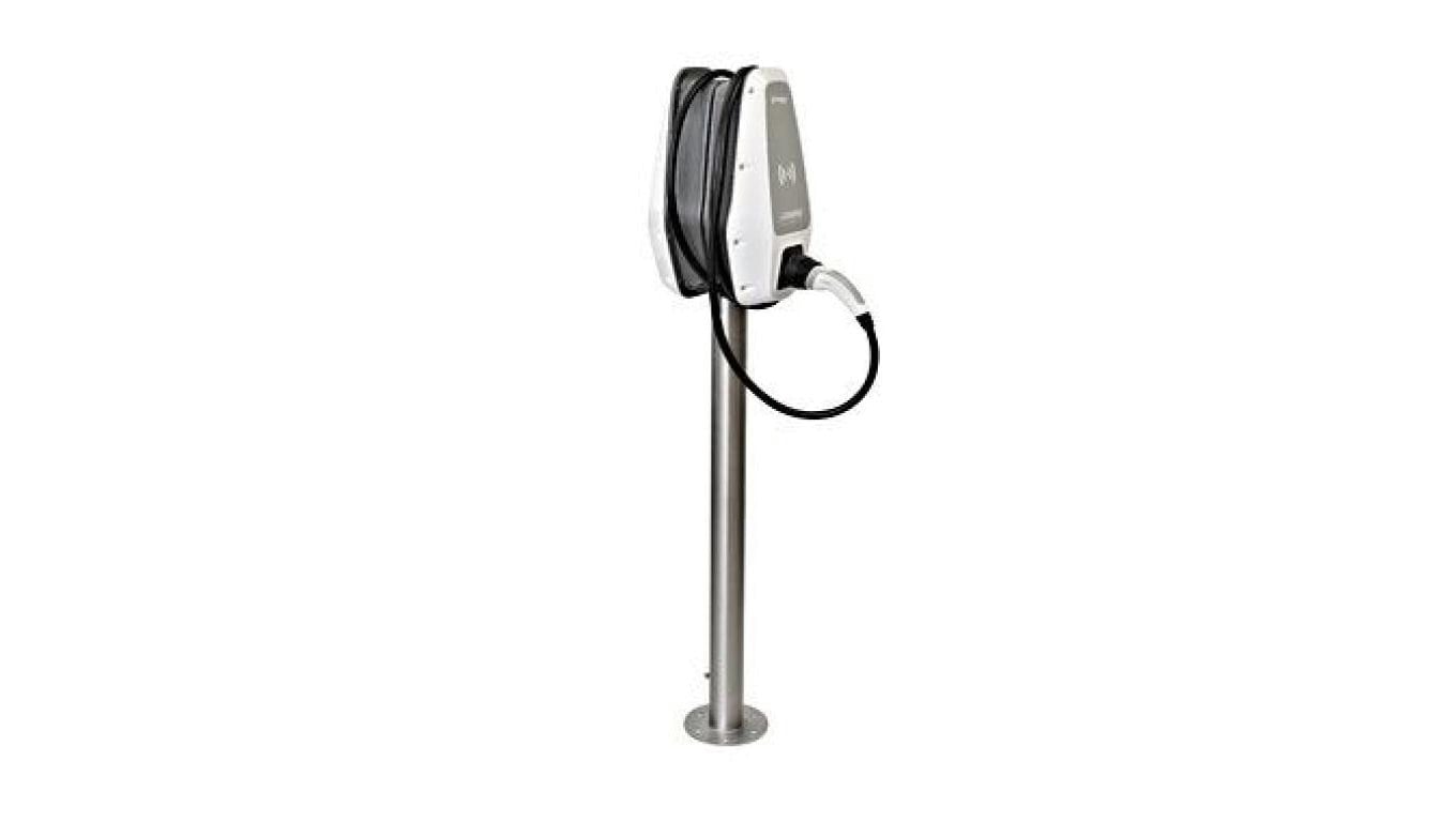 Słupek montażowy i-CHARGE CION dla 2x CION, stal nierdzewna