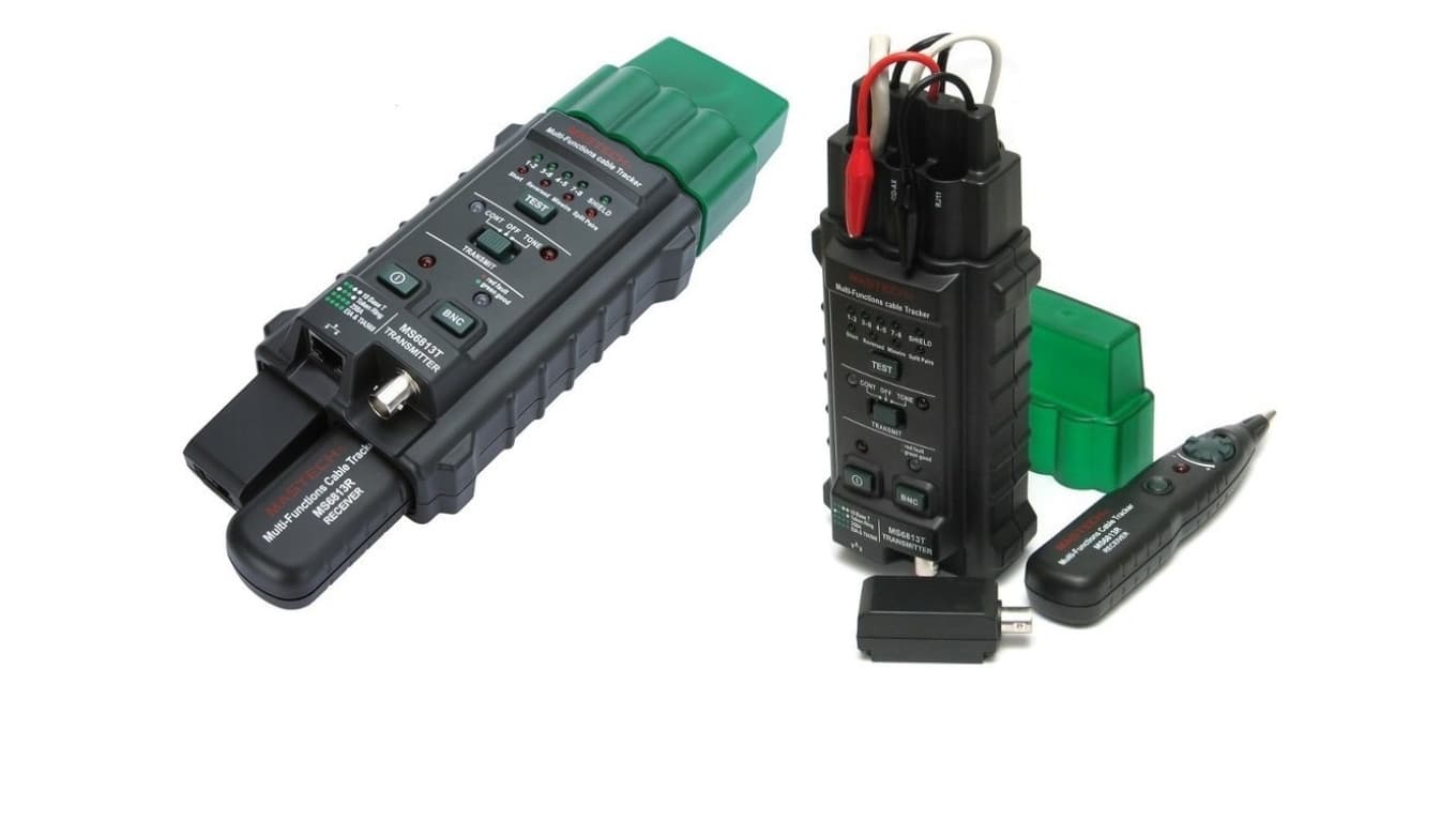 Sonda indukcyjna i szukacz par przewodów z testerem okablowania RJ-12, RJ-45, BNC MS-6813