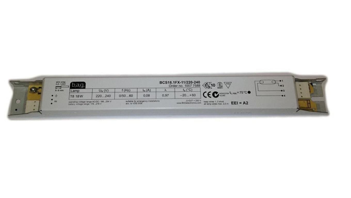 Statecznik elektroniczny T8 1x18W BAG Primus