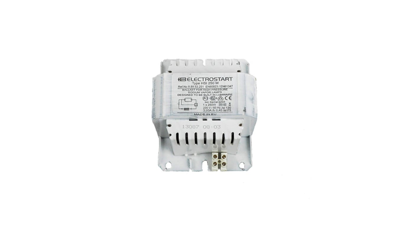 Statecznik magnetyczny do lamp rtęciowych i metalohalogenkowych MVI/MHI 250W 2,15A 6.53.53.250