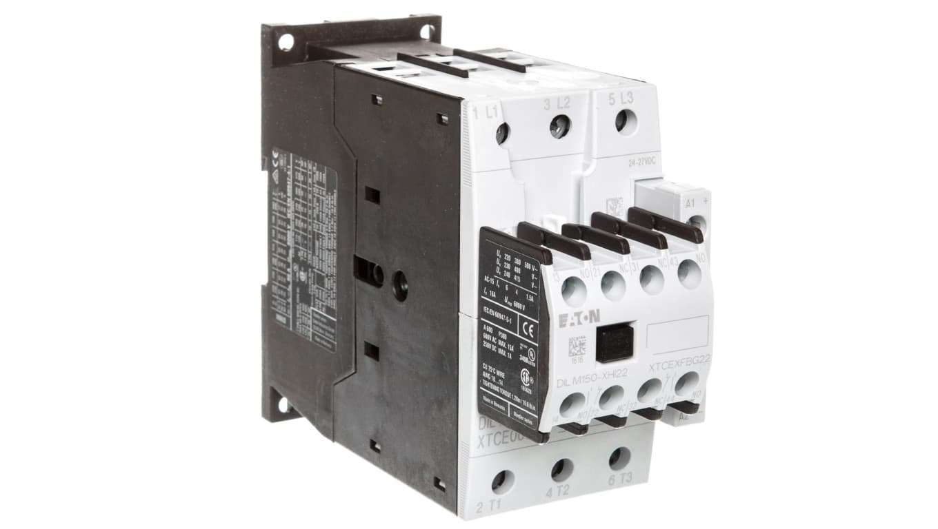 Stycznik mocy 65A 3P 24-27V DC 2Z 2R DILM65-22(RDC24) 277940
