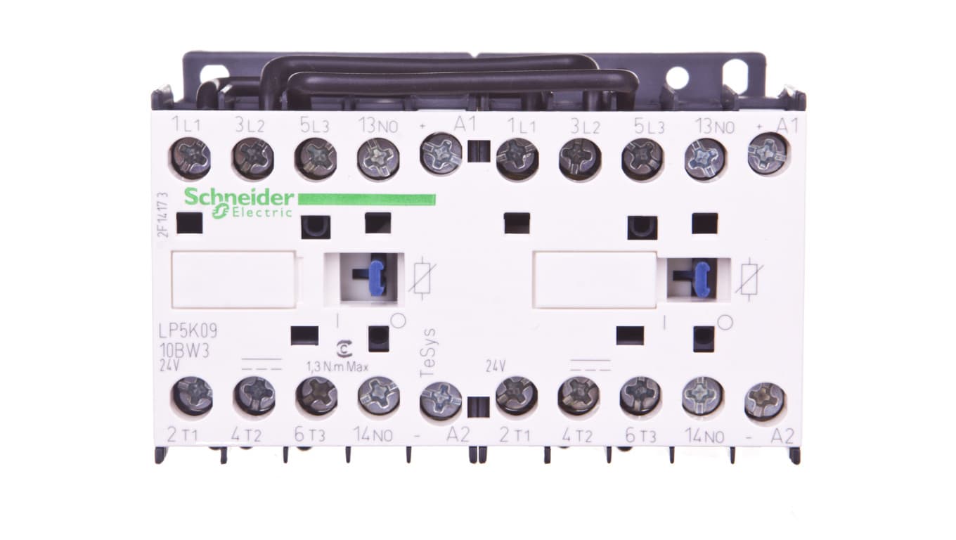 Stycznik nawrotny 9A 4kW 24V DC LP5K0910BW3