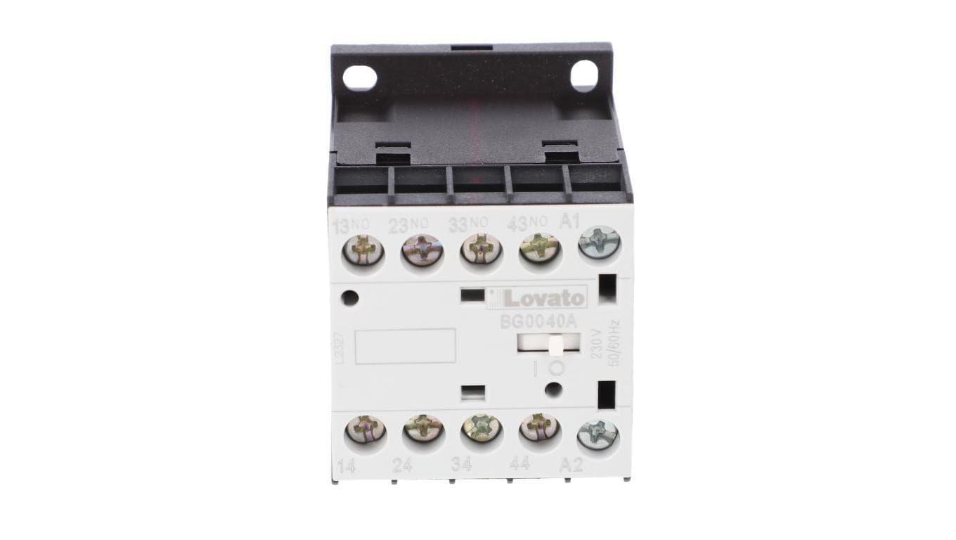 Stycznik pomocniczy 10A AC1, zestyki 4Z, cewka 230VAC 50/60Hz 11BG0040A230