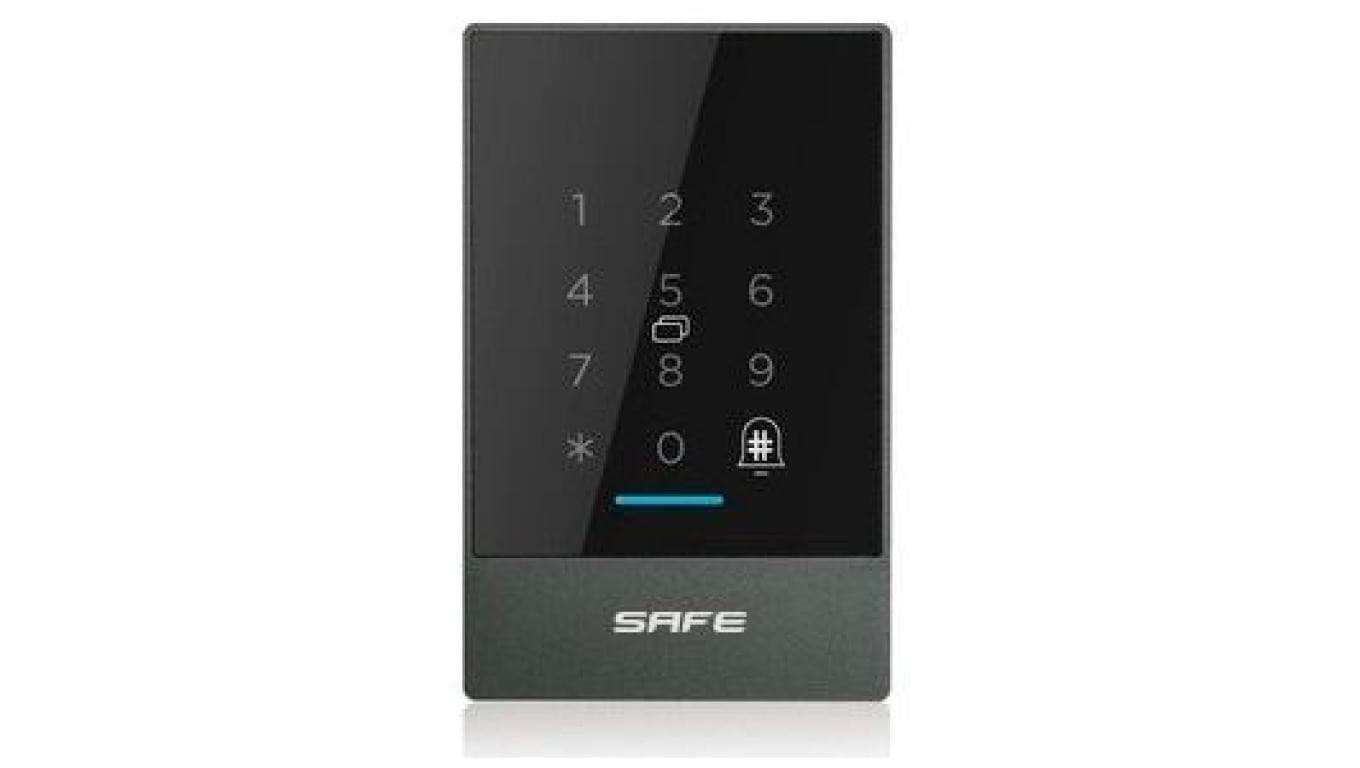 Szyfrator z wbudowanym czytnikiem SmartLock RC KEY ALU (13,56Mhz, Klawiatura, Bluetooth)