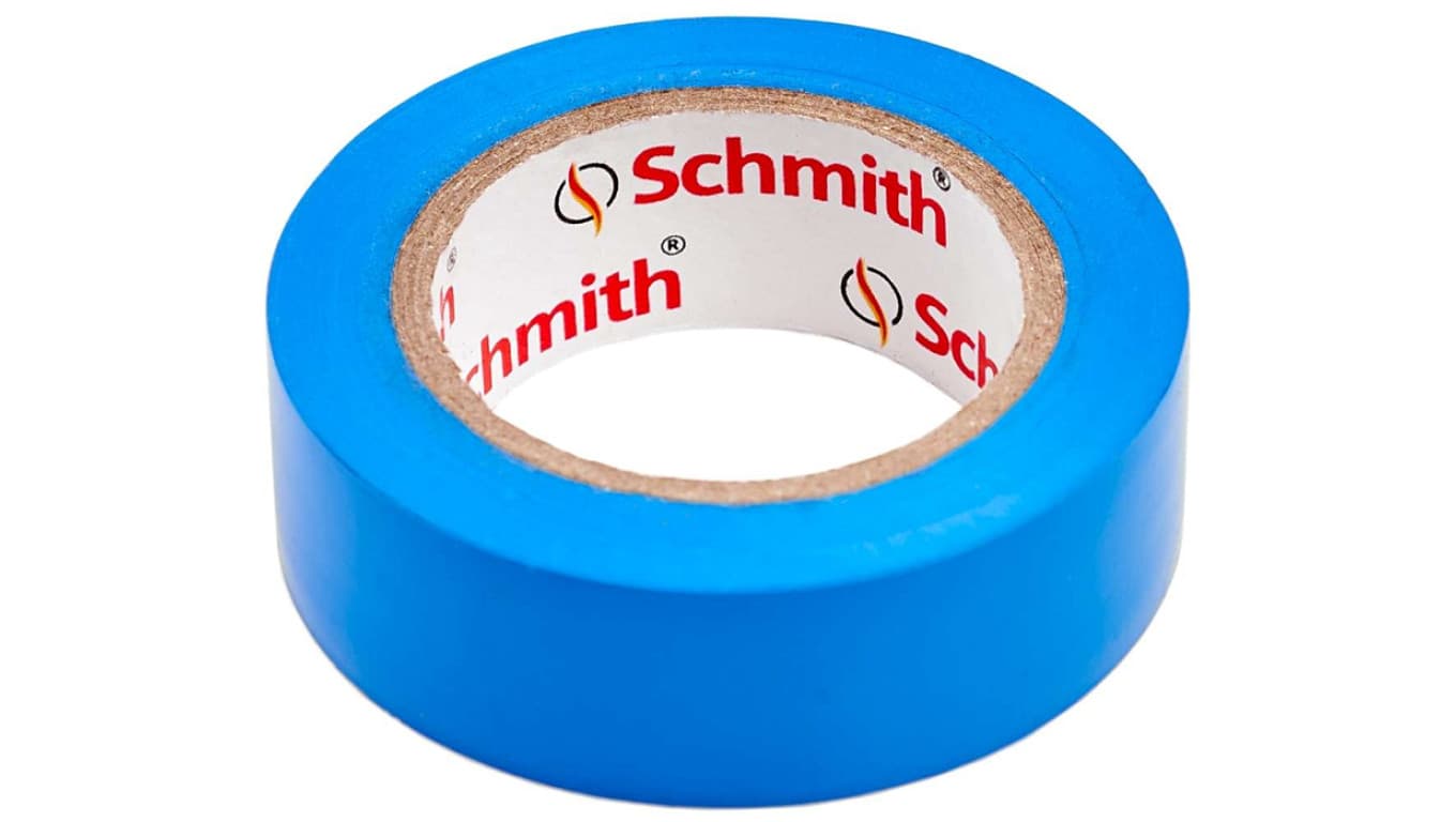 Taśma izolacyjna niebieska mocna 10m samogasnąca - Schmith