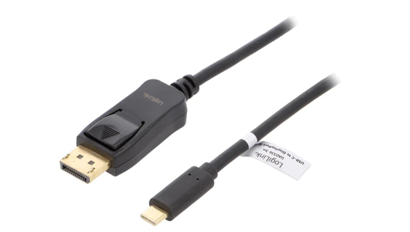 UA0336 Adapter DisplayPort/USB C o długości 3m
