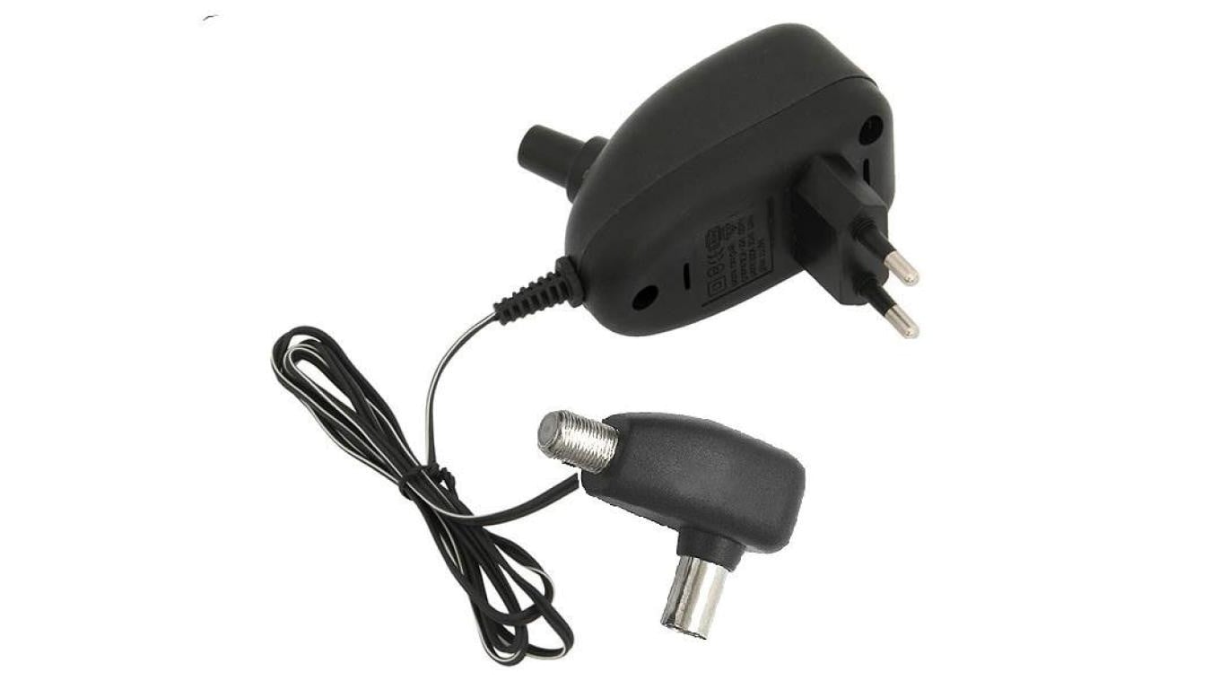 Zasilacz antenowy regulowany 0-12V 100mA z gniazdem F