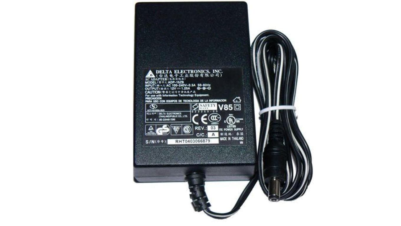 Zasilacz impulsowy 12V 1,25A z kablem AC