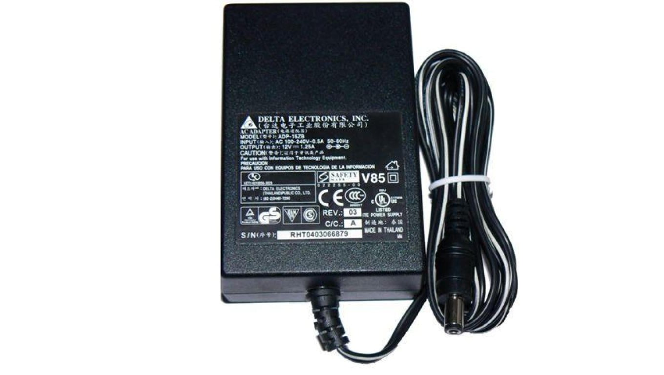 Zasilacz impulsowy 12V 1,25A z kablem AC