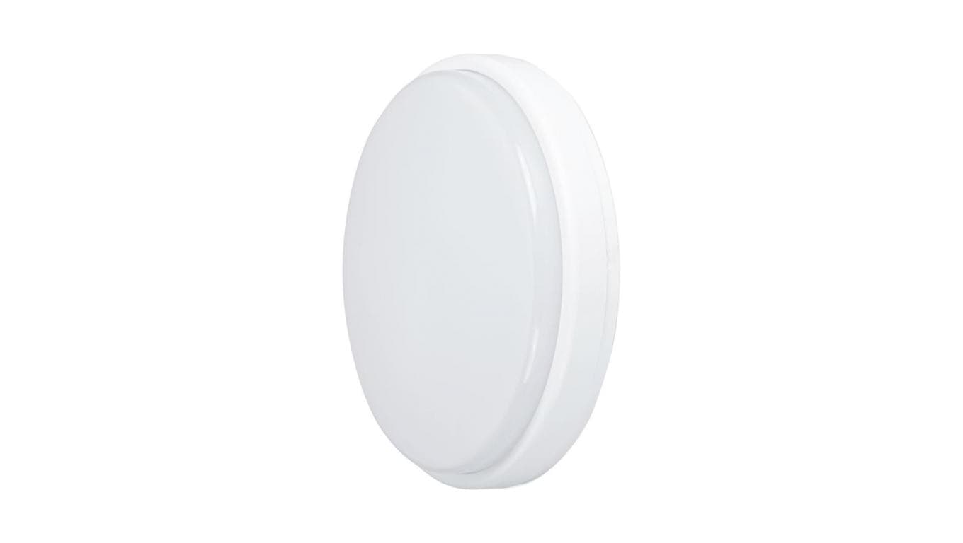 plafon oprawa LED PILOT Nova 18W 220-240V 50-60Hz 1950lm 4000K IK10 IP54 czujnik zmierzchu mikrofalowy czujnik ruchu stałe świec