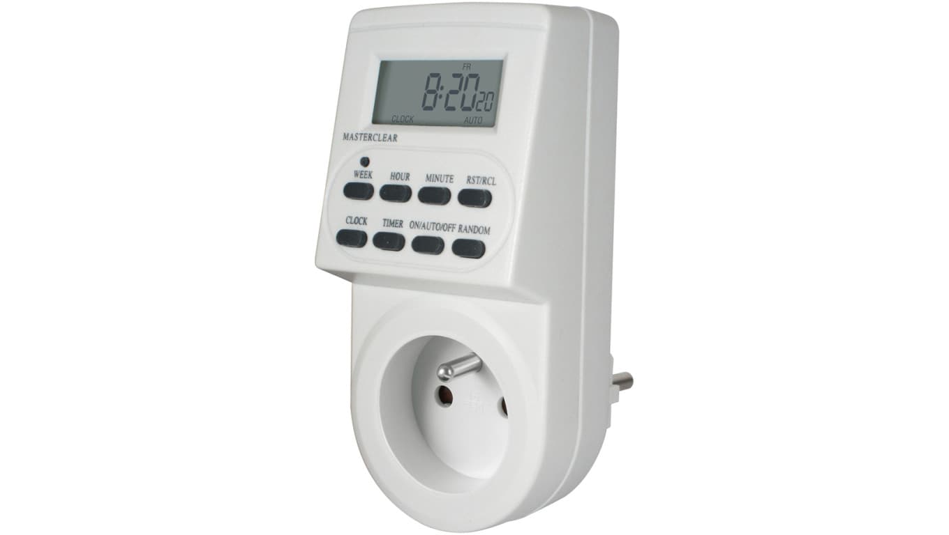 programator sterownik wyłącznik timer czasowy cyfrowy programator do choinki sterowania oświetleniem