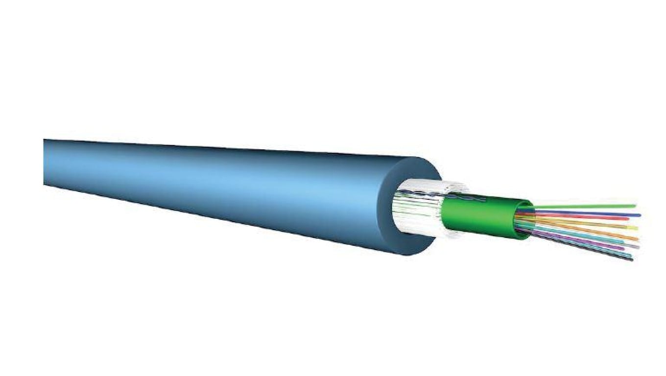 DRAKA Kabel FO U-DQ(ZN)BH 4J OS2 1x4 LSHF 2000N E14a (C17) Eca